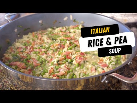 Italian Rice and Peas (Risi e Bisi Recipe)