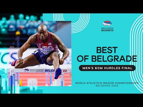 Men's 60m hurdles final | World Indoor Championships Belgrade 2022