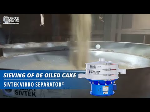 How a Custom Vibro Separator Revolutionized De-oiled Cake Sieving!
