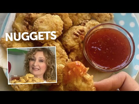 The perfect dinner for your children 🍗 Crispy and tasty homemade nuggets!