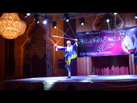 Saidi double stick Ibrahim Dimos رقص صعيدي بعصيان