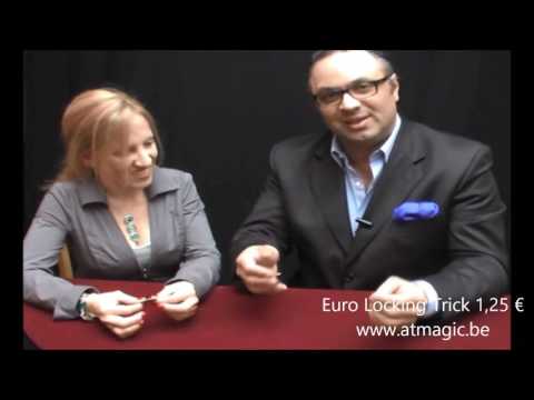 Euro Locking Trick 1,25 € - A&T Magic Shop
