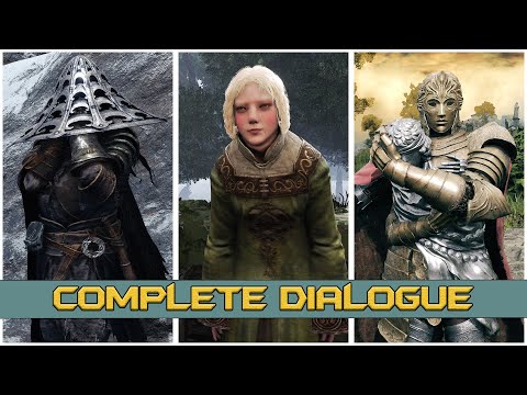 Elden Ring All NPC Dialogue (Base Game Only)