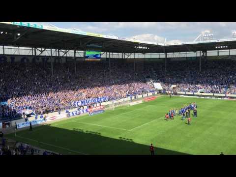 Ansprache Block U beim Saisonabschluss FCM - Lotte 20.05.2017 (HD 2017)