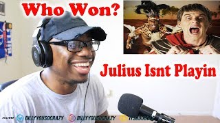 Shaka Zulu vs Julius Caesar Epic Rap Battles of History REACTION! JULIS ISNT PLAYIN