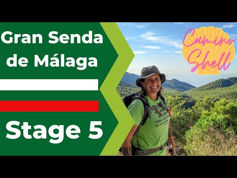 Gran Senda de Málaga Stage 5 Nerja to Frigiliana (Camino Shell)