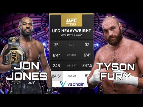 JON JONES VS TYSON FURY FULL FIGHT (UFC 4)