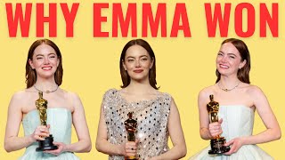 Why Emma Stone Won Her Second Oscar