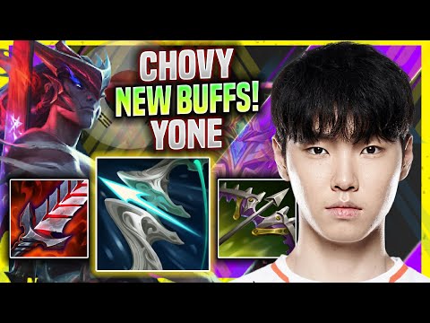 CHOVY PLAYS YONE WITH NEW BUFFS! - HLE Chovy Plays Yone Mid vs Ryze! | Season 11