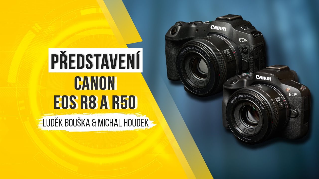 YouTube video - EOS R8 a EOS R50