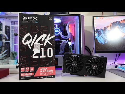 XFX RX 6500XT QICK 210 [Casual Unboxing]