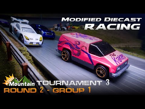 KotM Tournament 3 🏁 Round 2-1 Modified Diecast Car Racing