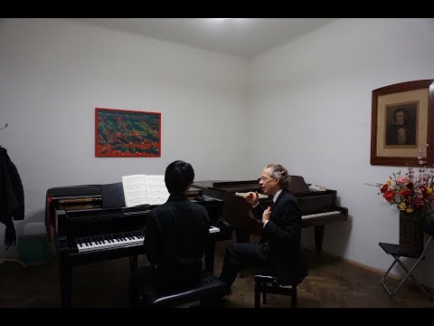 Piano Class- Prof. Robert LEHRBAUMER- Chopin Etudes  & Bach English Suite