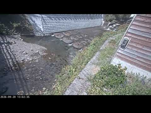 八峰町小入川のライブカメラ映像