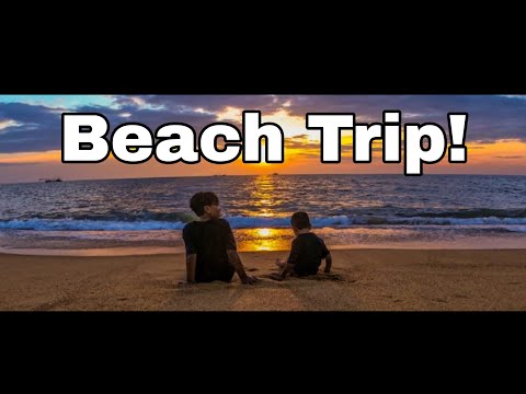 Beach Trip! || SuuuPER KIDS Tour! || Satvik and Sakshith