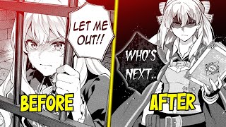 The VILLAINESS Was Imprisoned By Her Kingdom But She Had Mighty Grimoires | Part 1-4 | Manga recap