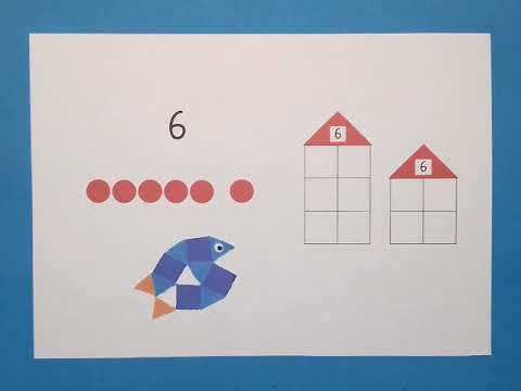 Die 6 zerlegen (Teil 4) / Mathe / Grundschule / Klasse 1 / einfach üben