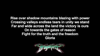 DragonForce - Revolution Deathsquad | Lyrics on screen | HD