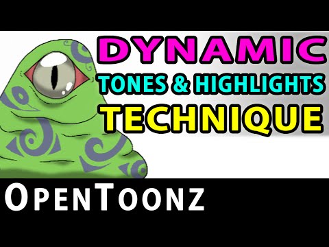 OpenToonz - Dynamic Tones & Highlights (Part 11)