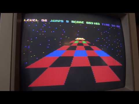 Commodore 16 / 116 / Plus4 - Trailblazer (Gremlin Graphics) - Gameplay (plus4punk)