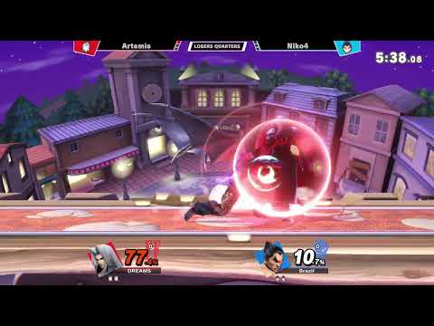 Tempo Revival 46 - Artemis (Sephiroth) Vs. Niko4 (Kazuya) - Losers Quarters - Smash Ultimate