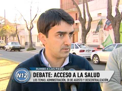 Trenque Lauquen: Figal, Pérez y Albisu debatieron sobre salud