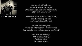 TIAMAT - Prey [LYRICS ON SCREEN]