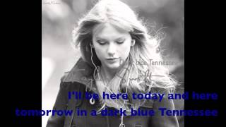 Dark Blue Tennessee Instrumental (Lyrics on screen)