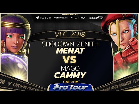 Shodown Zenith (Menat) vs Mago (Cammy) - Versus Fighting Cup 2018 Losers Finals - CPT 2018