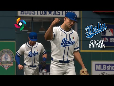 WBC 26 | 🇬🇧 GREAT BRITAIN v ITALY 🇮🇹 | MLB THE SHOW 25