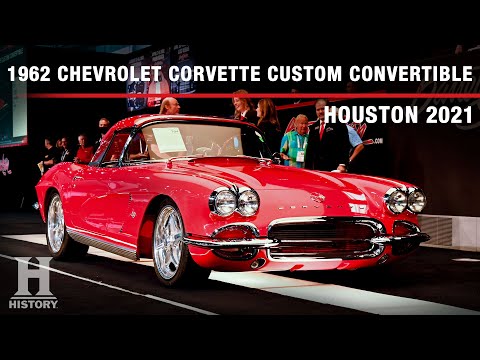 SOLD! 1962 Chevrolet Corvette Custom Convertible - BARRETT-JACKSON HOUSTON 2021