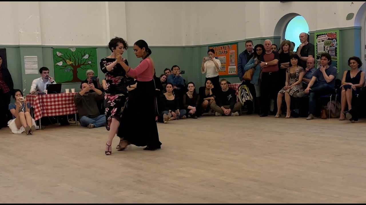 Corina Herrera & Ines Muzzopappa (tango) – at London's Tango Garden milonga in 2023