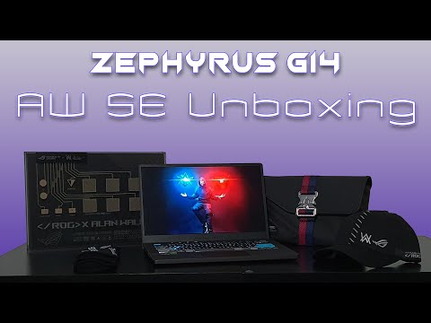 ROG Zephyrus G14 Alan Walker SE Unboxing!