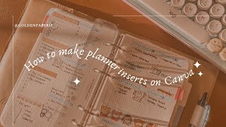 How to Make Planner Inserts on Canva