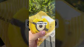 MatteTCG Food Review #77 Minions Universal Studios Ice Cream Sandwich #food #review #japan #shorts
