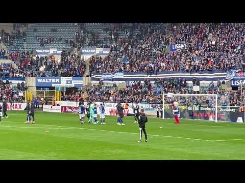 Racing Strasbourg (fantastic atmosphere on "Stade de la Meinau")