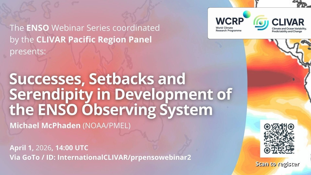 PRP-ENSO Webinar No 2. by Michael McPhaden (NOAA/PMEL)