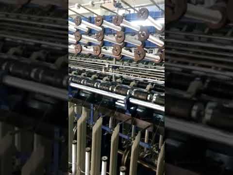 Cotton yarn ring doubling machine, 7 hp, capacity: 1400 piec...