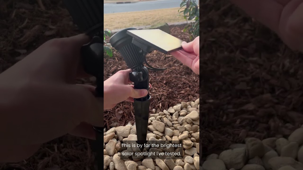 How to install the Modern Solar Spotlight