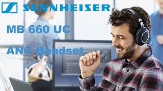 Sennheiser MB 660 UC - adaptives ANC Headset für störungsfreies Arbeiten im Büro. Preview