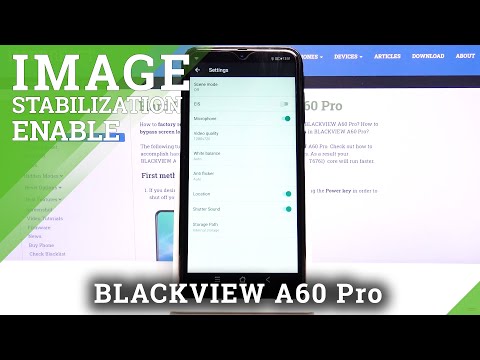 How to Activate Image Stabilization on BLACKVIEW A60 Pro – Optical Image Stabilization