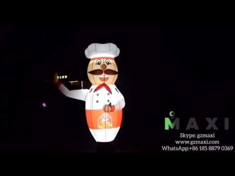 Air wavers, Air dancer waving, inflatable Cook beckons