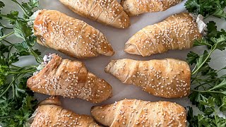 Easter Puff Pastry Carrots with Crescent Rolls