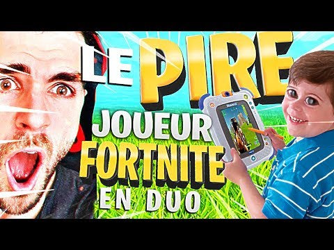 🔥DUO AVEC LE PIRE JOUEUR DE FORTNITE #1 NooB Duo! Top1 Battle Royale