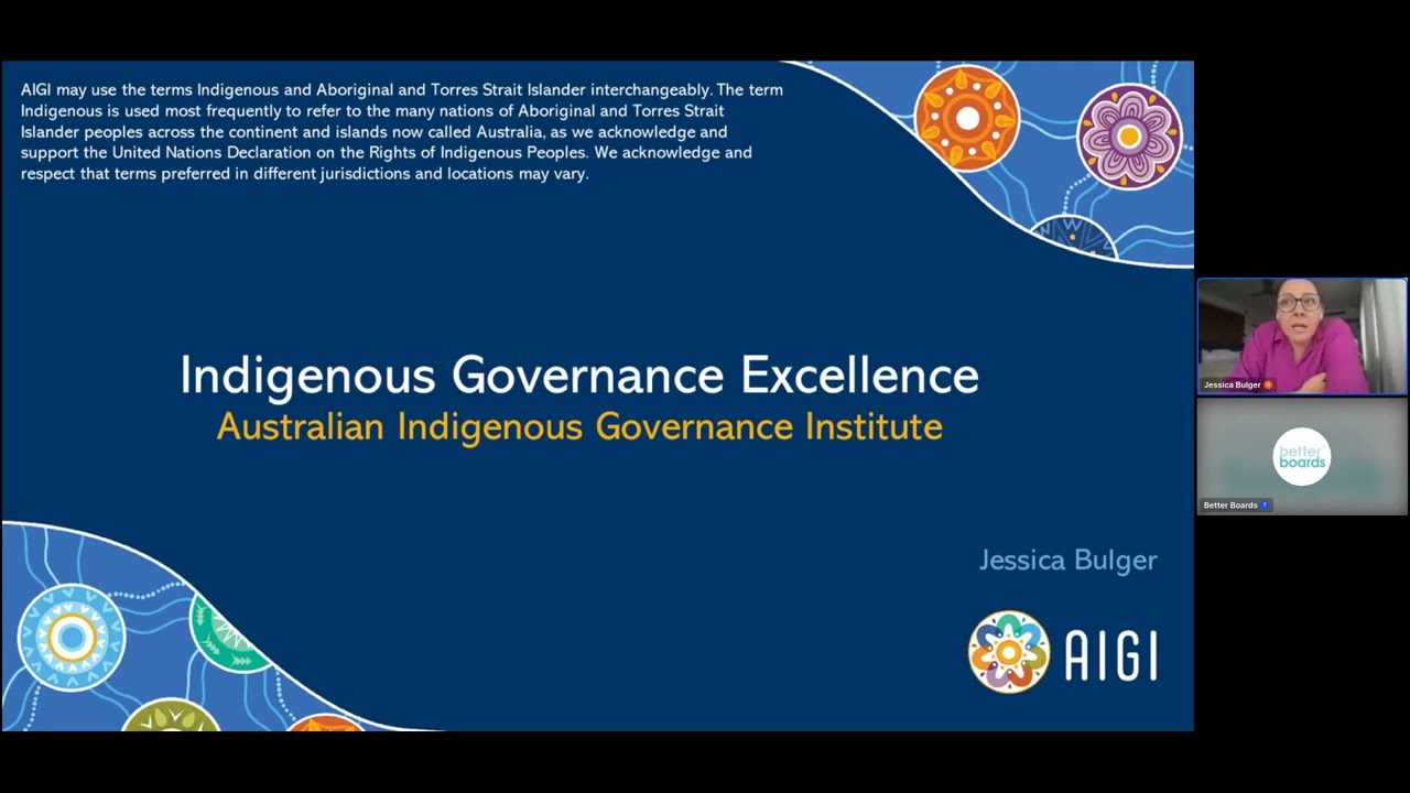 Indigenous Governance Excellence