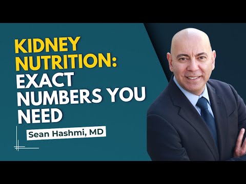 Kidney Nutrition Made Simple: The EXACT Protein, Sodium, Potassium & Phosphorus Values You Need