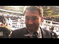 EDDIE HEARN "ROCKY WAS OUTCLASSED. CANELO VS JACOBS THE BEST FIGHT IN THE MIDDLEWEIGHT DIVISION"