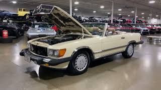 Video Thumbnail for 1987 Mercedes-Benz 560SL