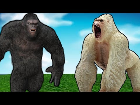 King Kong Vs George | Animal revolt battle simulator | All Factions - animal revolt
