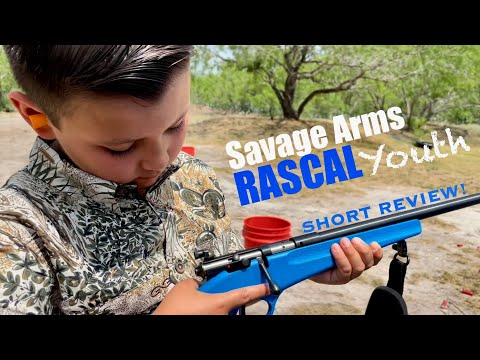 Savage Arms Rascal Youth Bolt Action Rifle chambered in .22LR! (SHORT REVIEW)